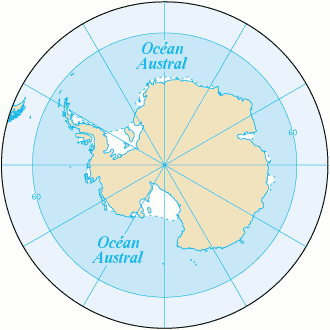 L'océan Austral vu depuis l'espace, cinquième océan de la planète